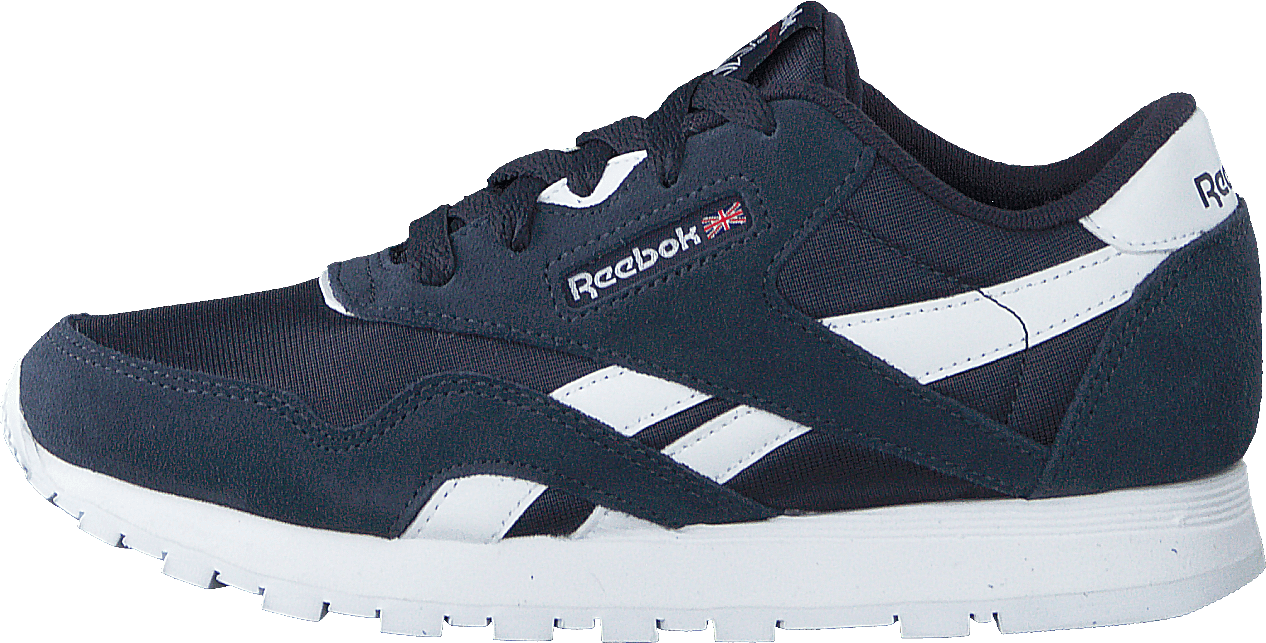 Classic Nylon Heritage Navy/White, Unisex, Buty, Sneakersy, Sneakersy, Niebieski, EU 29