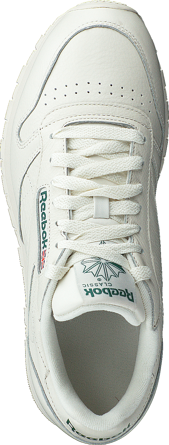 Cl Leather Mu Chalk/paperwhite/green