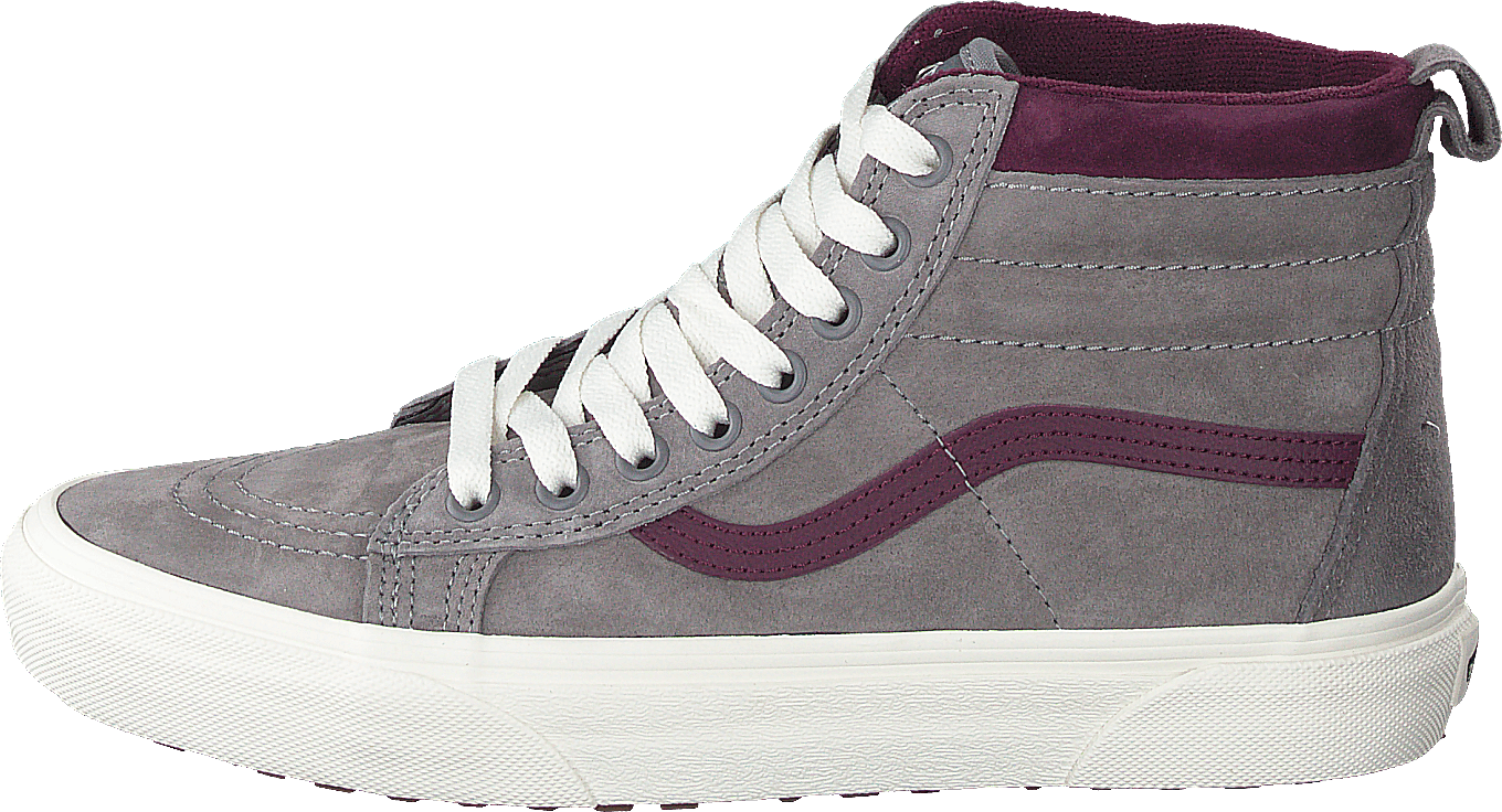Ua Sk8-hi (mte) Frost Gray/ Prune, Female, Schuhe, Sneaker, hohe sneaker, Grau, EU 36,5