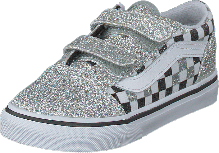 vans old skool v true white skate shoes