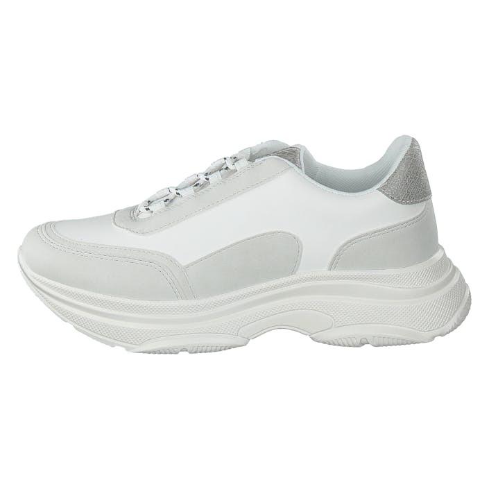 73-42379 White, Female, Buty, Sneakersy, Sneakersy, Biały, EU 38