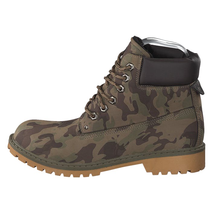 98-68351 Green/multi, Female, Kengät, Bootsit, Bootsit, Ruskea, EU 37