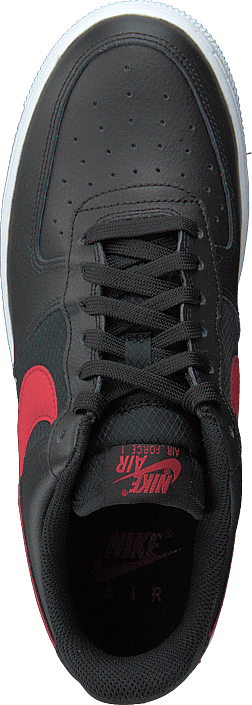 air force 1 07 trainers anthracite black university red black