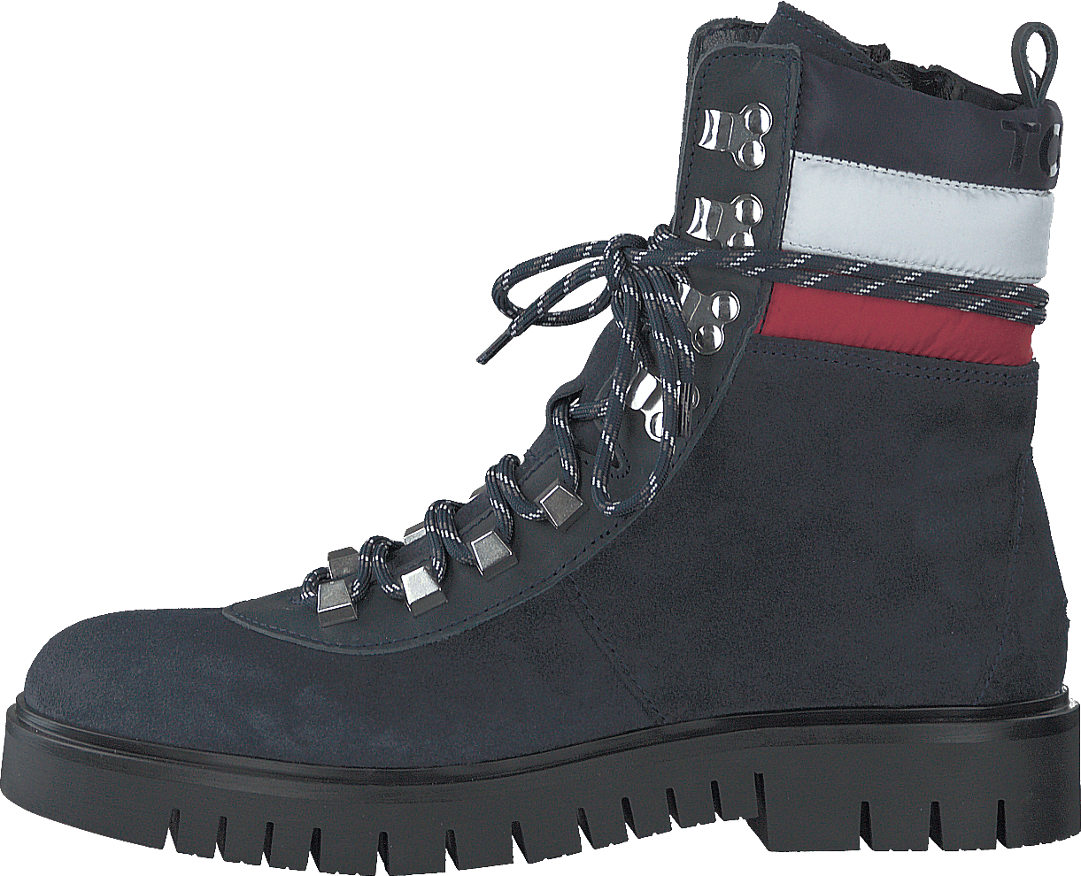 Padded Nylon Lace Midnight