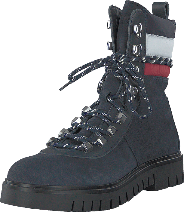 Tommy Hilfiger - Padded Nylon Lace Midnight