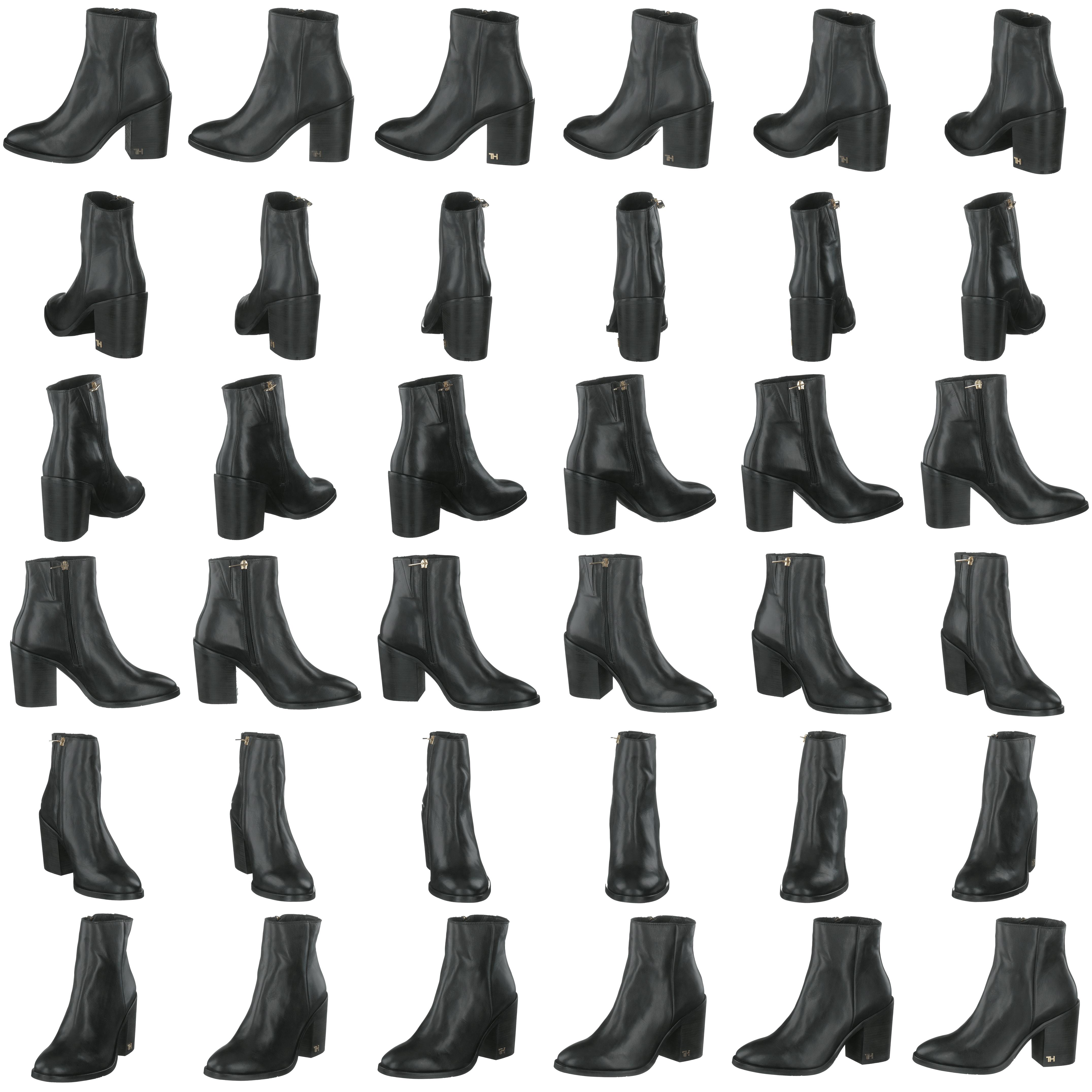 Mono Color Heeled Black - Bild 8