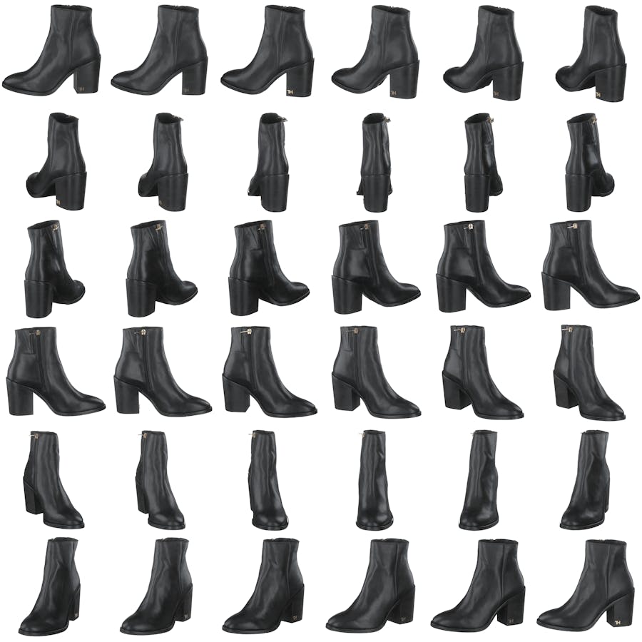 Mono Color Heeled Black - Bild 8