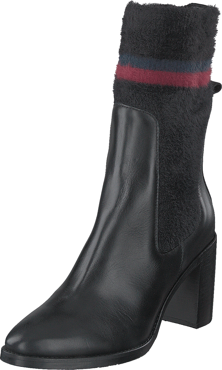 Cosy High Heel Leather Black - Bild 3