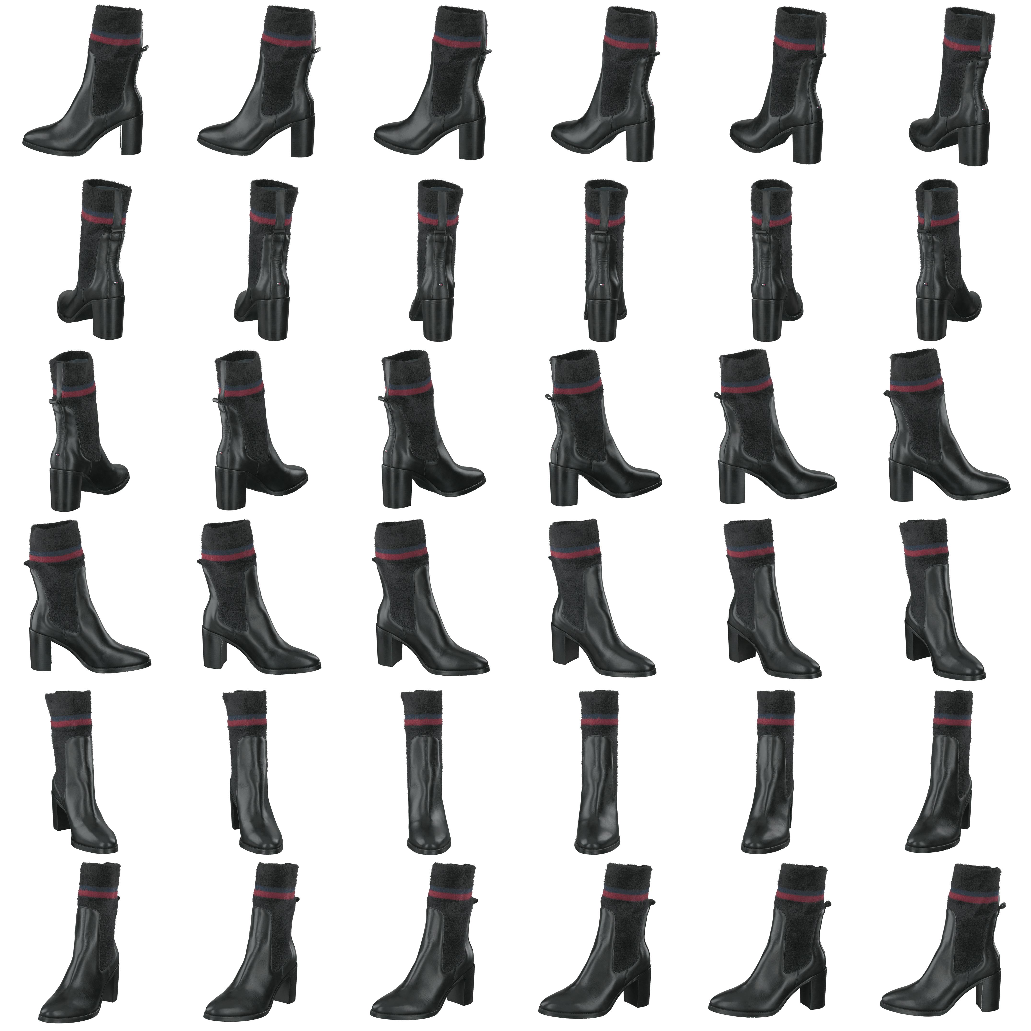 Cosy High Heel Leather Black - Bild 8