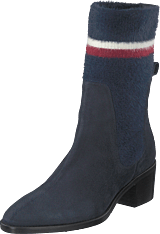 Cosy Mid Heel Suede Cki Midnight - Bild 9