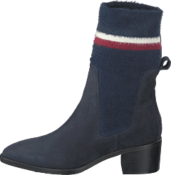 Cosy Mid Heel Suede Cki Midnight - Bild 10