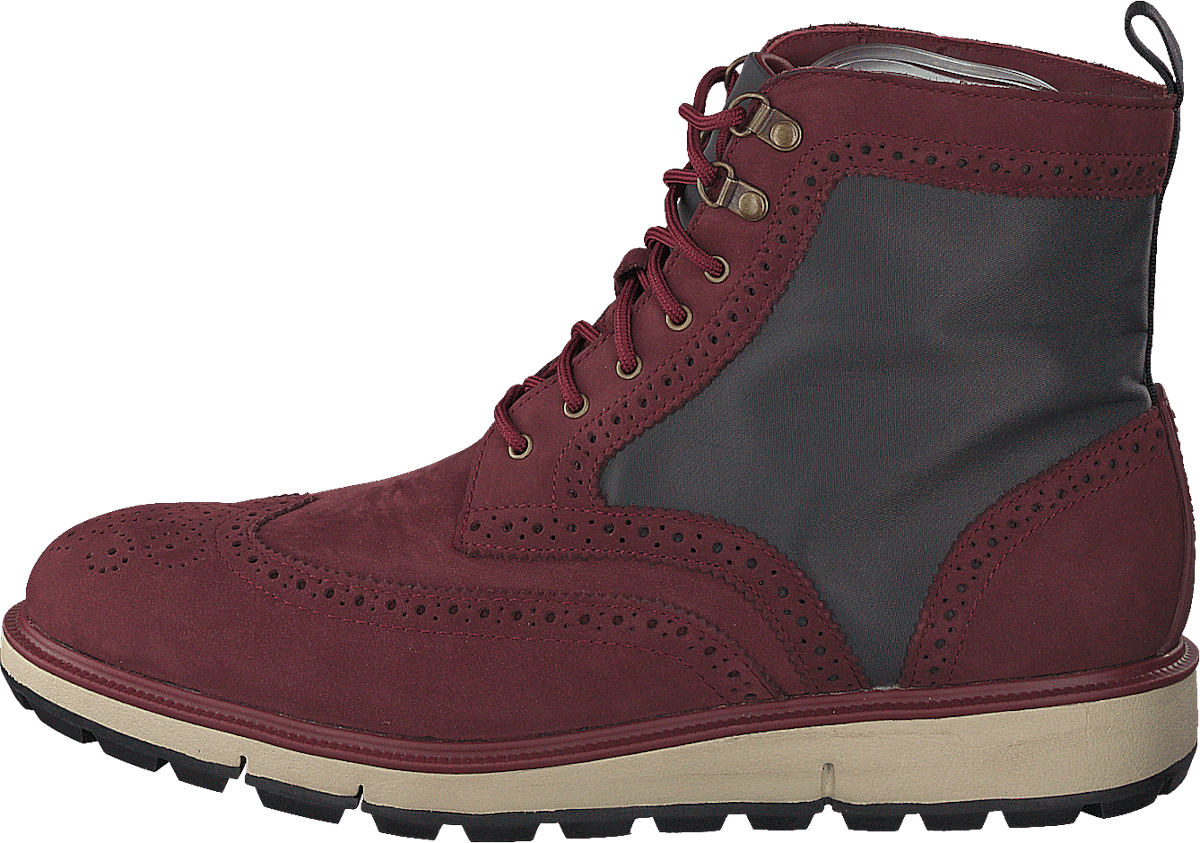 Motion Wing Tip Boot Cabernet/gray/black