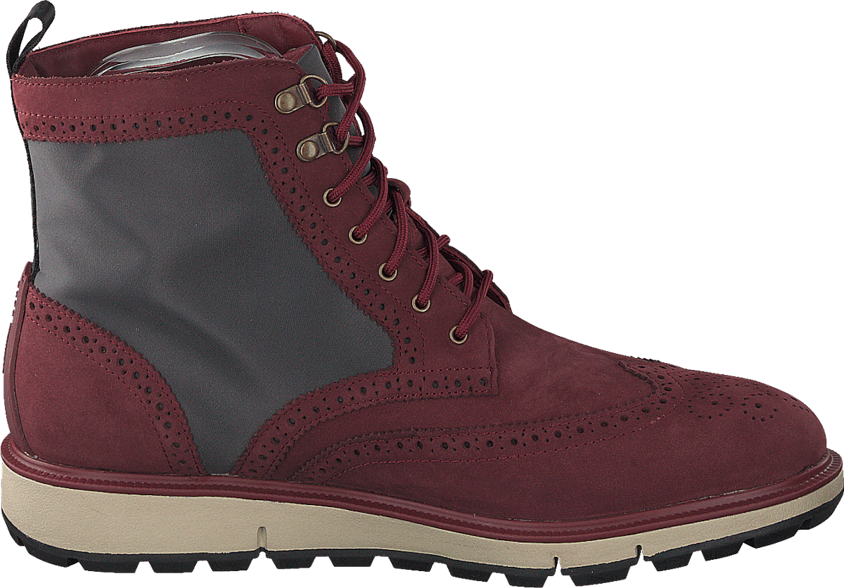 Motion Wing Tip Boot Cabernet/gray/black