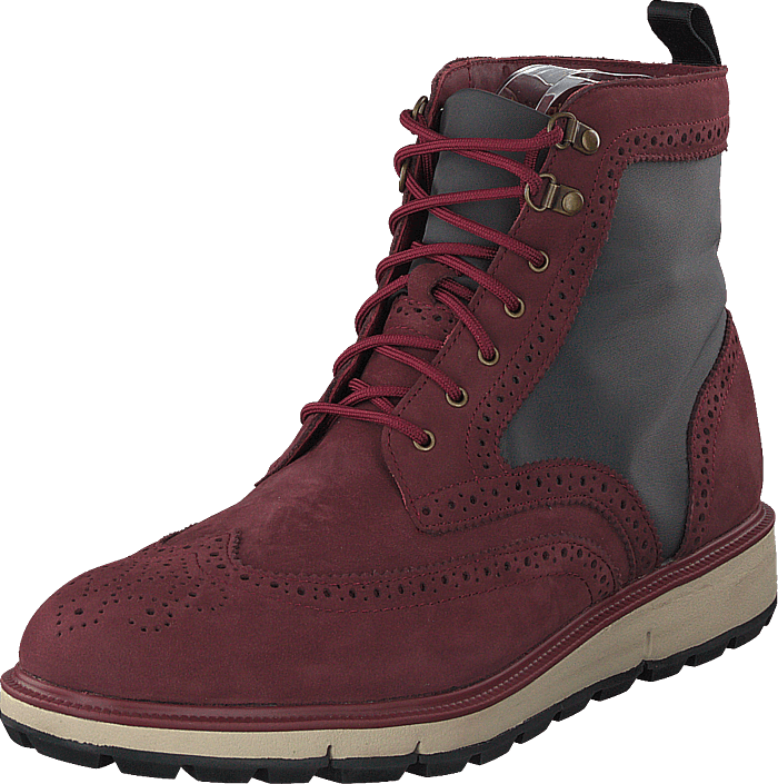 Swims - Motion Wing Tip Boot Cabernet/gray/black