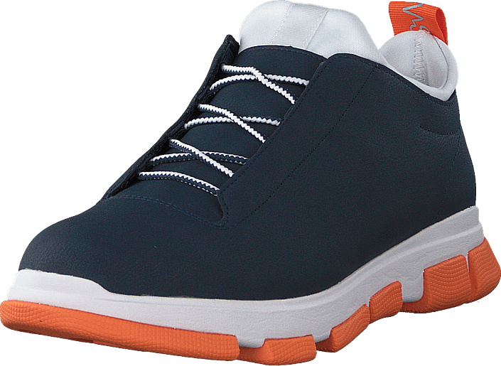 Navy/White/Orange City Hiker Low Footwear SWIMS Sneakers - Sko Til Herre Navy/White/Orange City Hiker Low Footwear SWIMS Sneakers - Sko Til Herre