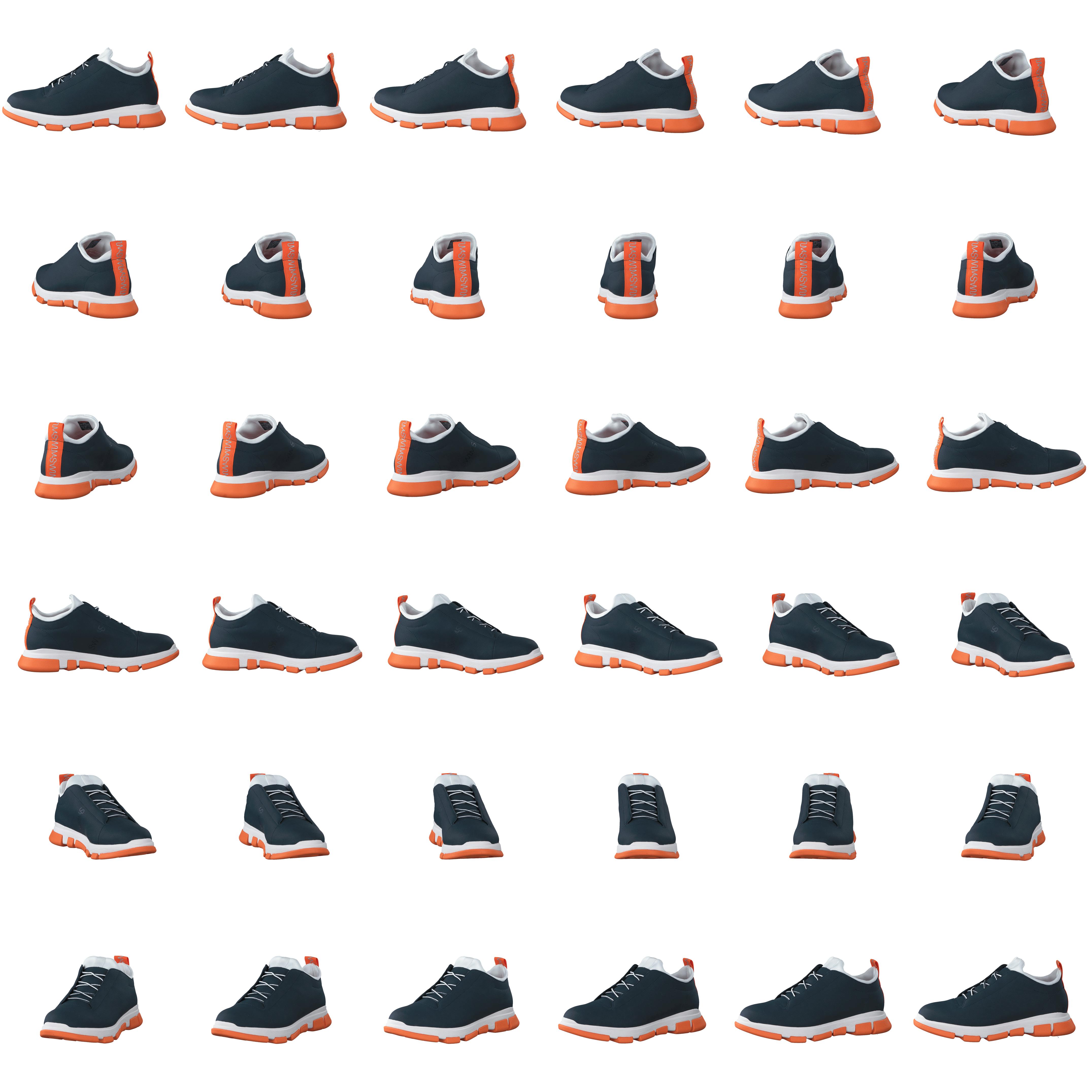 City Hiker Low Navy/orange - Bild 8