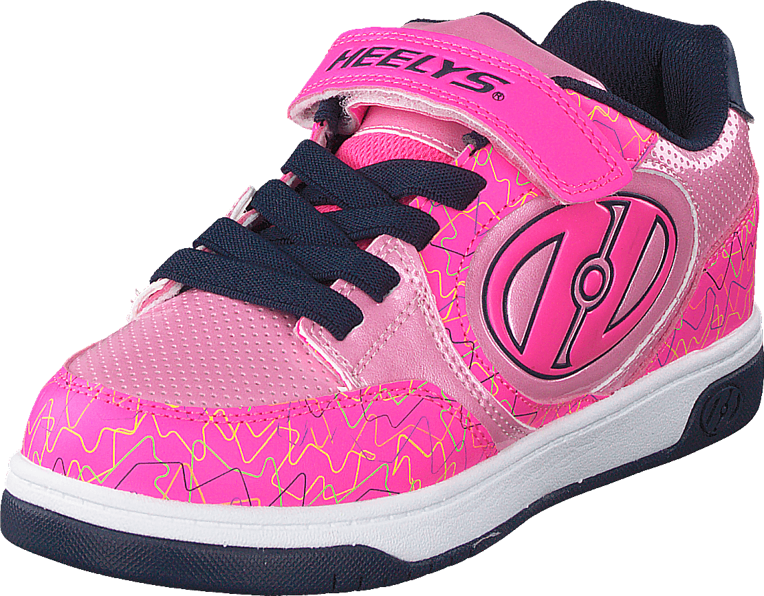 Heelys X2 Plus Pink/pink/navy/scribble
