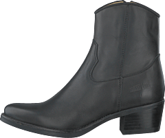 Johnny Bulls - Mid Zip Boot Black