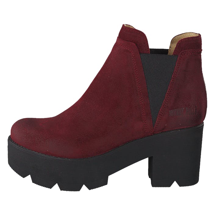 Mid Platform Boot Bordo, Female, Shoes, High boots and Ankle boots, ankle-boots, Red, EU 39