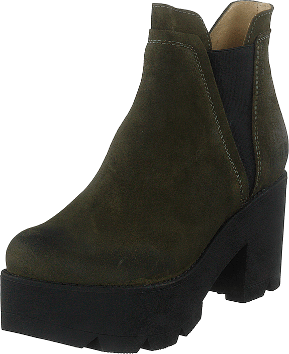 Johnny Bulls - Mid Platform Boot Green