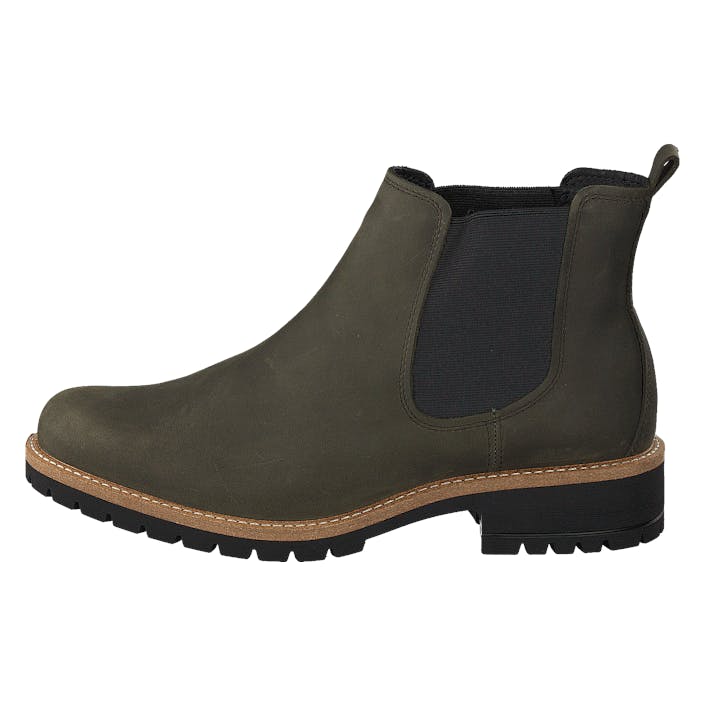 Elaine Deep Forest, Female, Topánky, Členkové topánky, chelsea boots, Zelená, EU 38