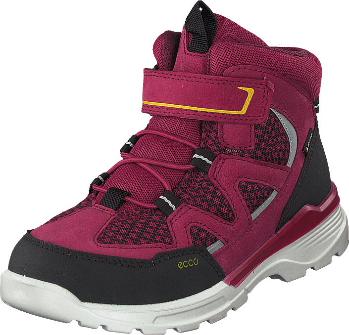 Ecco - Urban Hiker Black/red Plum