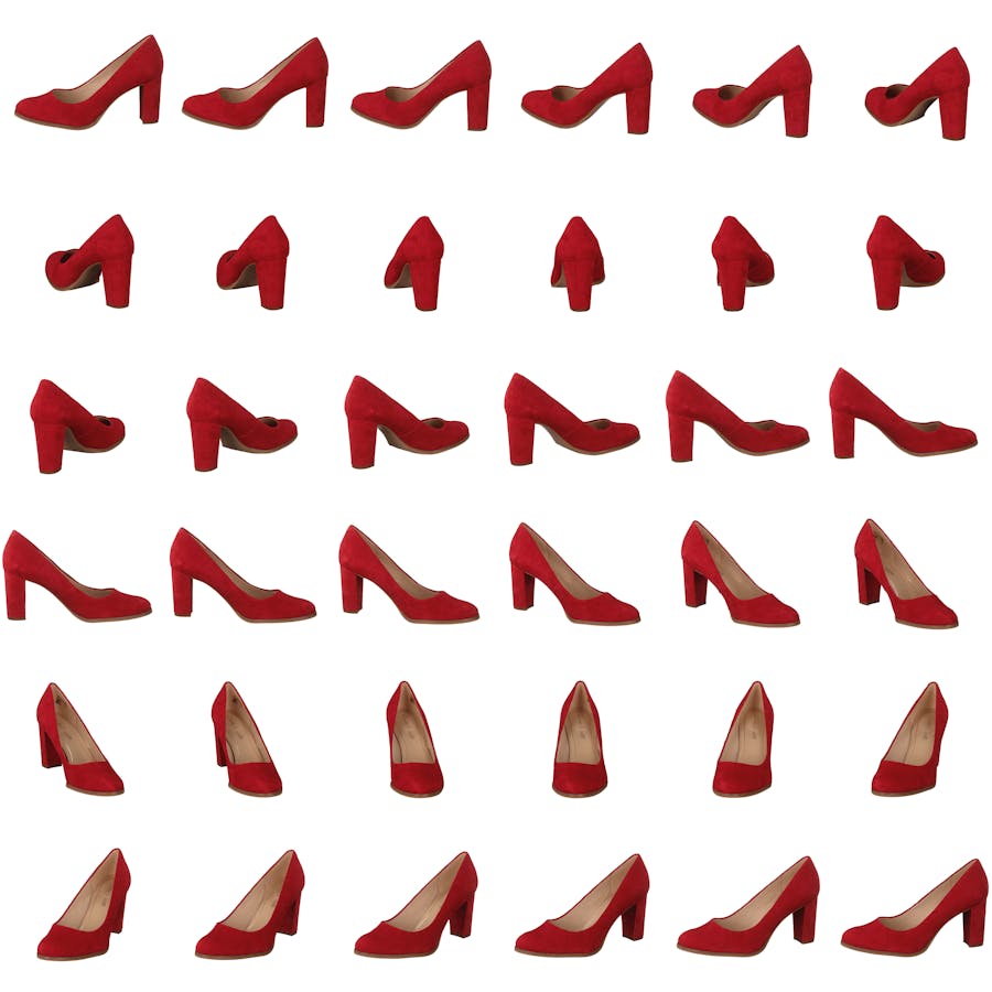 Kaylin Cara Red Suede - Bild 8