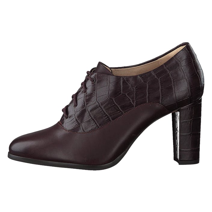 Kaylin Ida Burgundy Combi, Female, Shoes, Heels, heels, Black, UK 4