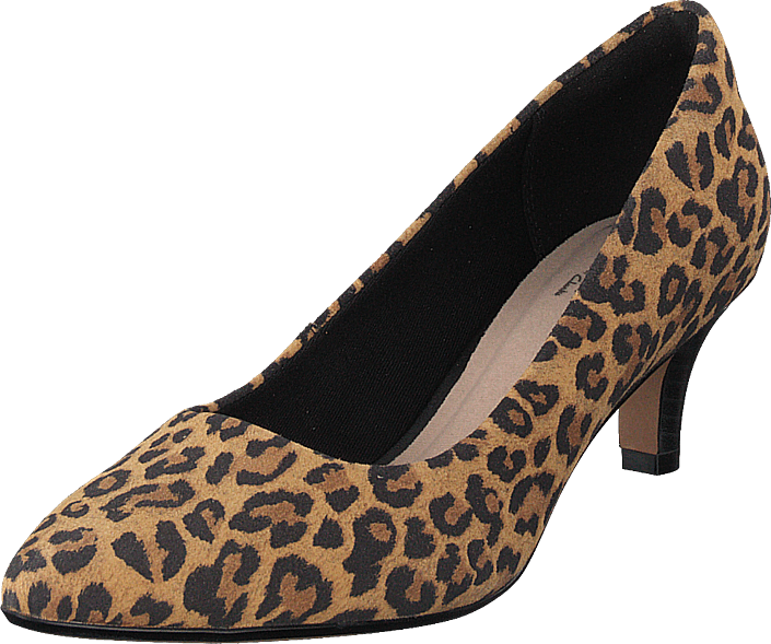clarks leopard print heels