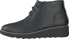 Clarks - Sharon Hop Black Leather