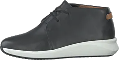Clarks - Un Rio Mid Black Leather