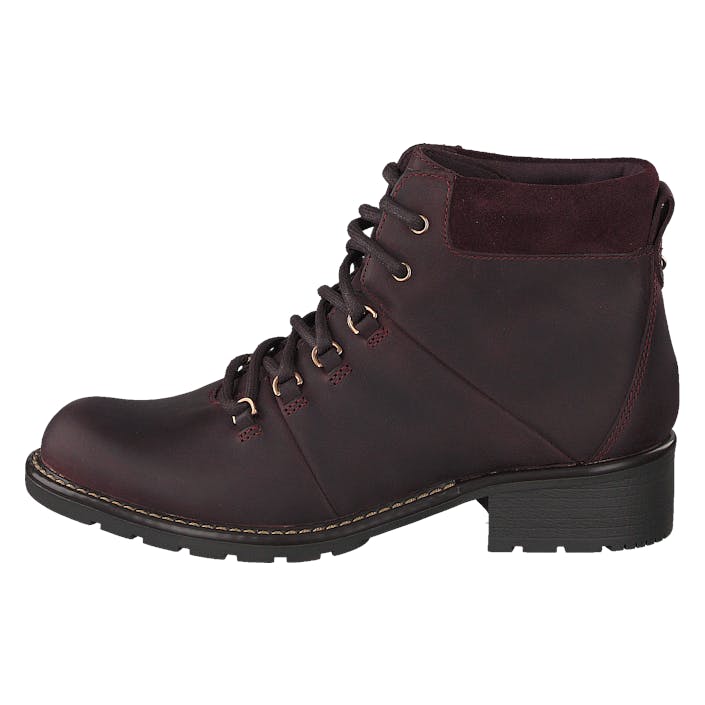 Orinoco Demi Burgundy Leather, Female, Shoes, Boots, Boots, Brown, UK 7
