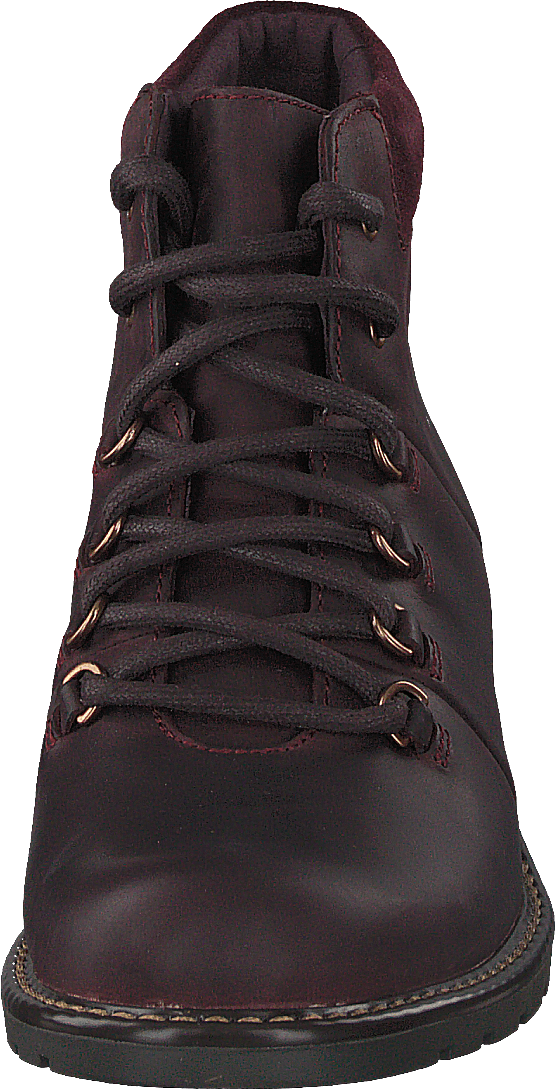Orinoco Demi Burgundy Leather Shoes for every occasion Footway