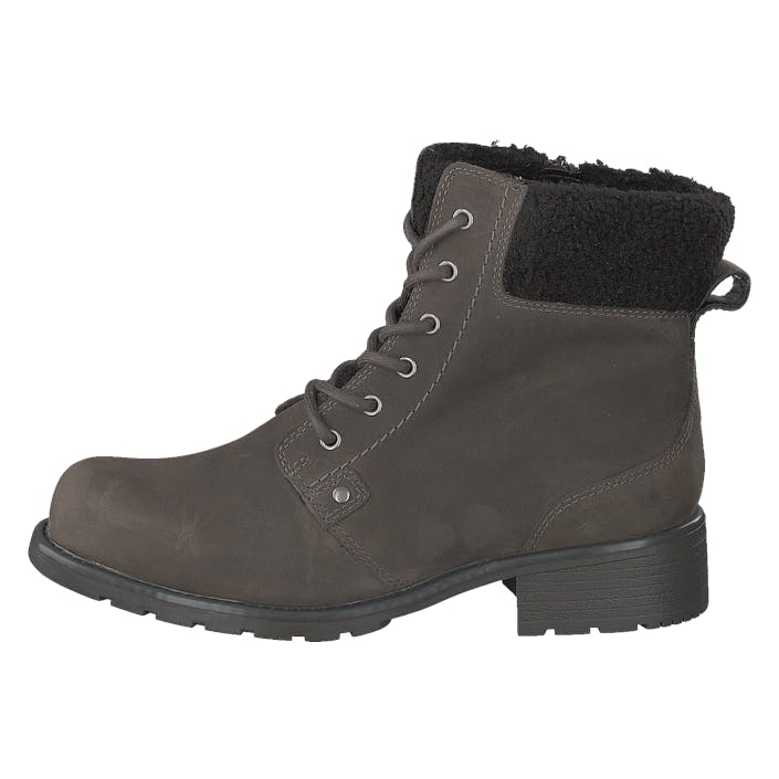 Orinoco Dusk Dark Grey Lea, Female, Topánky, Členkové topánky, Členkové topánky, Šedá, EU 37,5