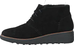 Clarks - Sharon Hop Black Suede