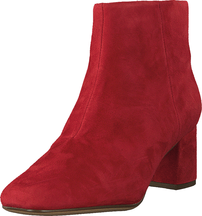 red suede clarks
