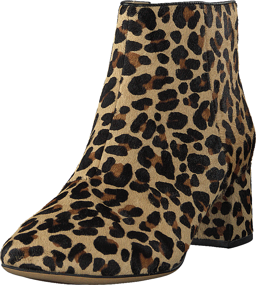 Sheer Flora Leopard Print