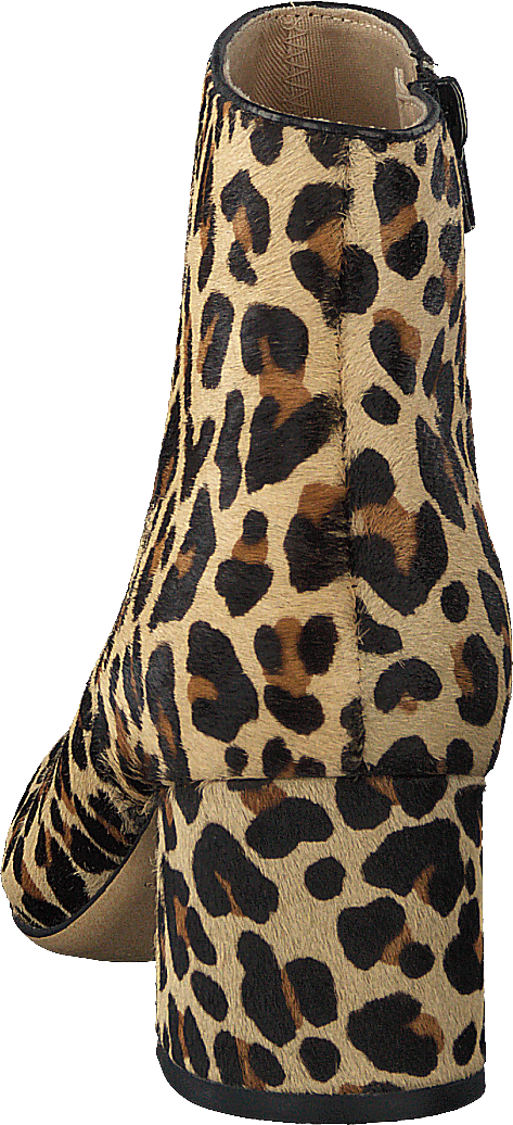 Sheer Flora Leopard Print