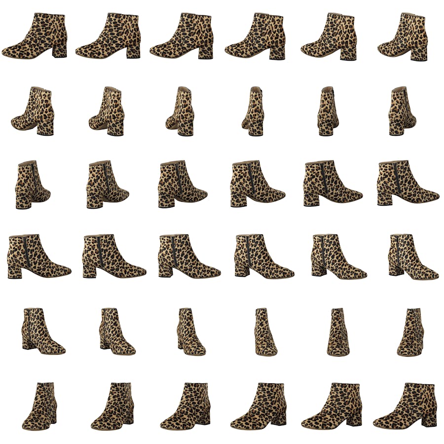 Sheer Flora Leopard Print - Bild 8