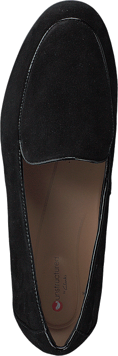 Clarks - Un Blush Ease Black Suede