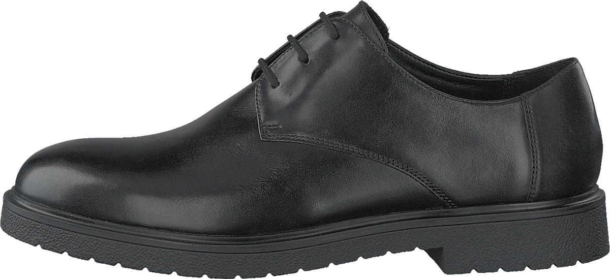 Ashcroft Plain Black Leather