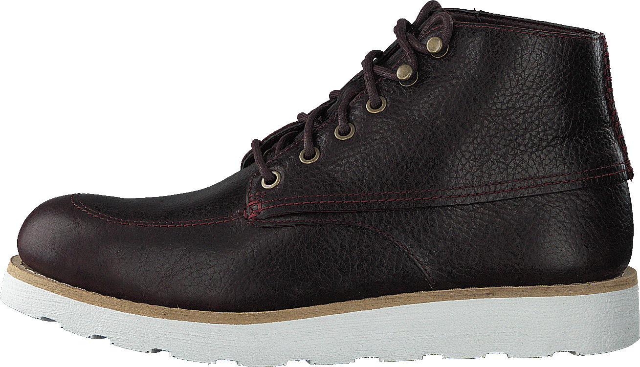 Trace Quest Burgundy Leather, Male, Chaussures, Bottes, Bottes, Noir, EU 40