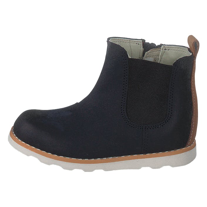 Crown Halo T Navy Leather, Unisex, Topánky, Členkové topánky, chelsea boots, Modrá, EU 25,5