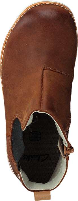 Clarks - Crown Halo T Tan Leather