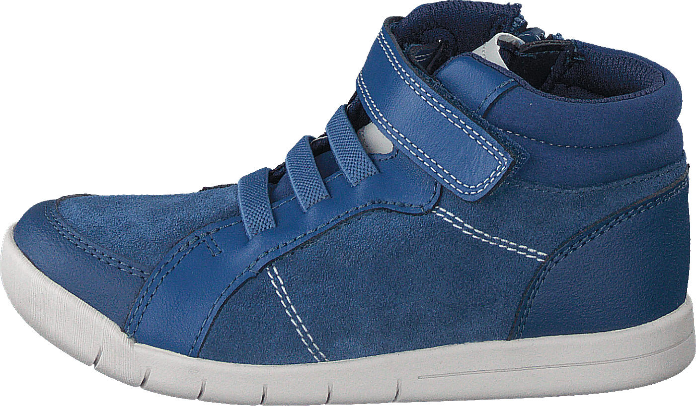 Emery Beat T Blue Suede