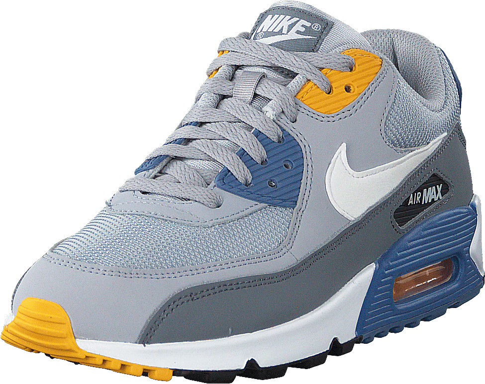 Men's Air Max 90 Essential Wolf Grey/white-indigo Storm