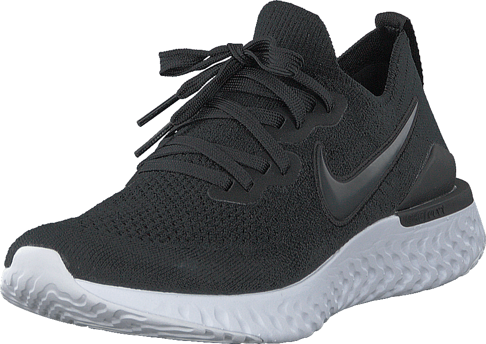 Epic React Flyknit 2 Black/gunsmoke