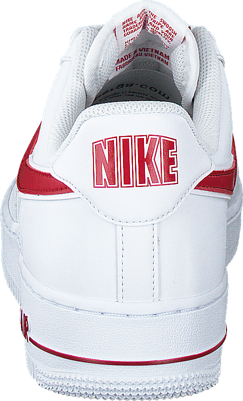 Air Force 1 '07 3 White/gym Red