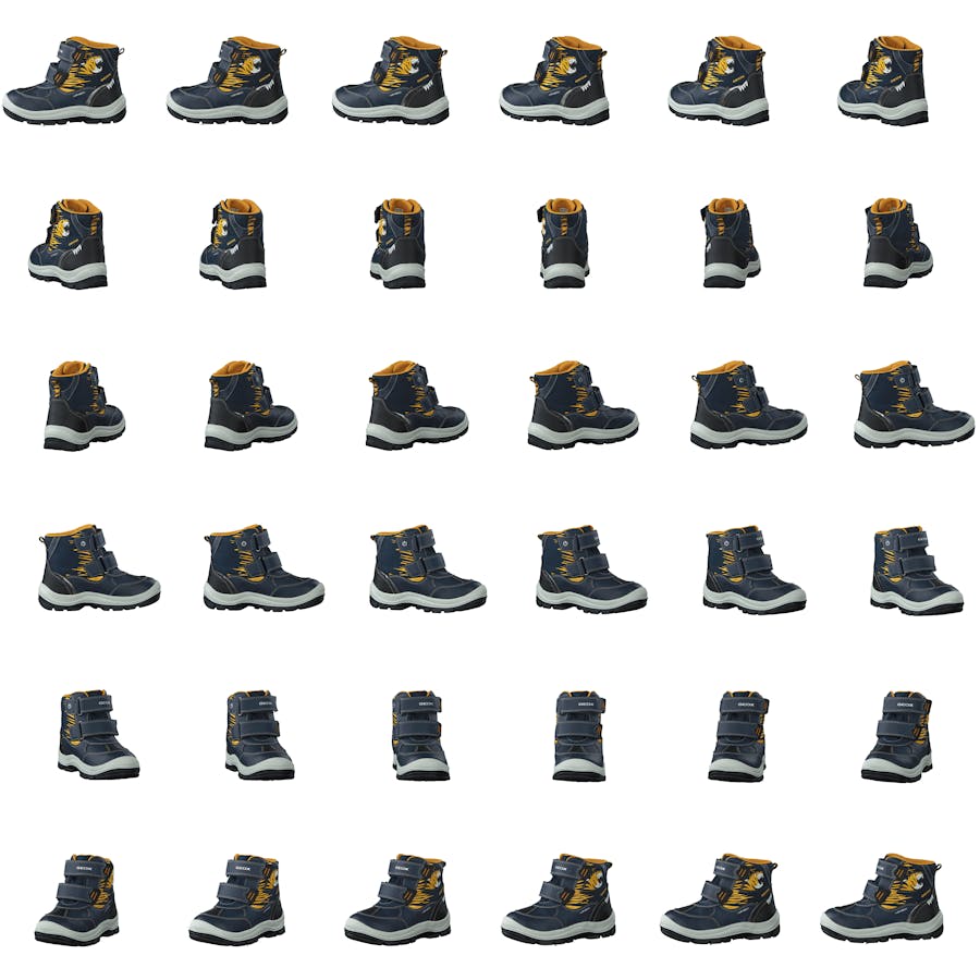 B Flanfil Boy B Abx Navy/yellow - Bild 8