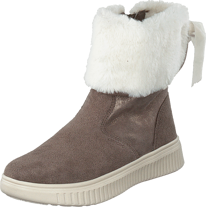 Geox - J Discomix Girl Dk Beige